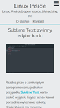 Mobile Screenshot of linuxinside.pl